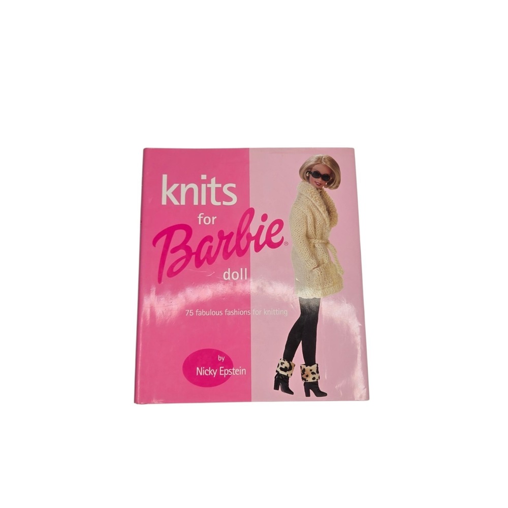 Knits for Barbie Doll 75 Fabulous Fashions Patterns Knitting Book First Edition
